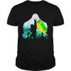 Bigfoot Saskatchewan Flag In The Forest  Unisex