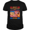 Best German Shepherd dad ever American flag  Classic Men's T-shirt